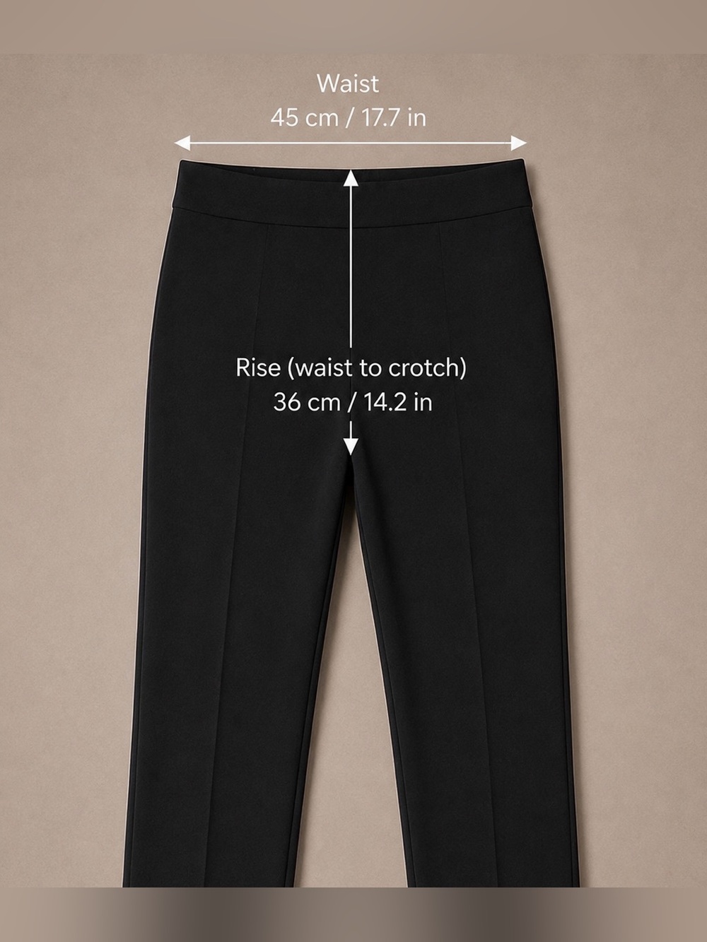 Bogner Black Slim Straight Leg Pants Signature B Zippers Size EU 42 / US 12 XL - Picture 13 of 14